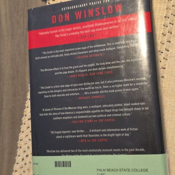 The Force by Don Winslow Hardcover Book - Picture 3 of 7